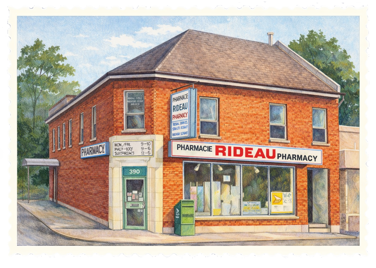 Rideau Pharmacy Location